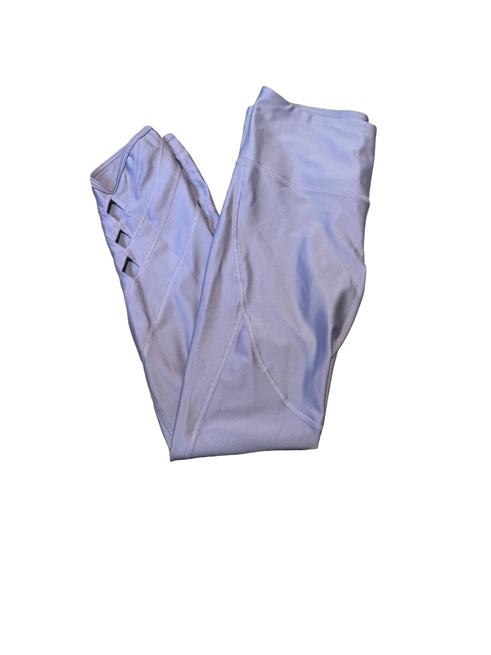 Under Armour Lavender High-Rise Performance Leggings with Side Cutouts
